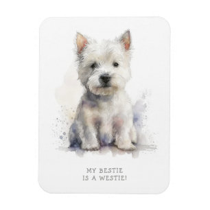 Imán Westie Cheeky Gift