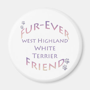 Imán Westie Furever Friend