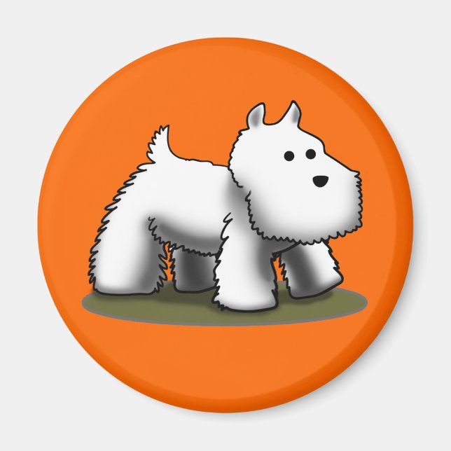 Imán Westie Magnet (Frente)