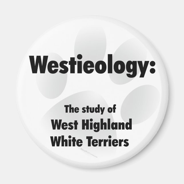 Imán Westieología (Frente)
