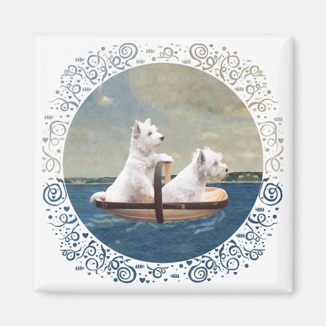 Imán Westies se hacen a la mar (Frente)