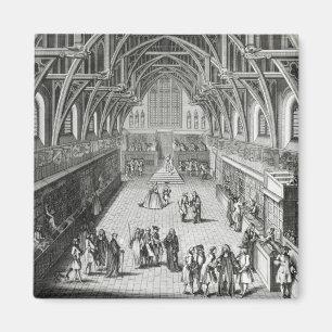 Imán Westminster Hall, el primer día de término