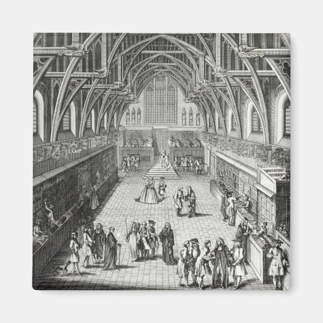 Imán Westminster Hall, primer día de mandato (Frente)