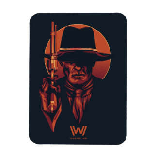 Imán Westworld | Hombre de negro con rebelión