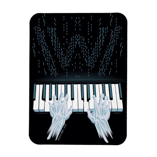 Imán Westworld | Manos Android En El Piano Jugador (Vertical)