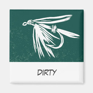 Imán "Wet Fly" Dish Washer Status Magnet