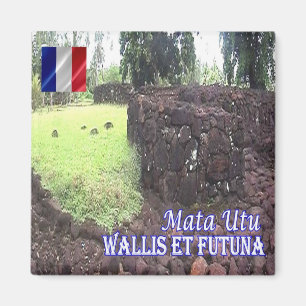 Imán WF - Wallis e Futuna Mata Utu ruina Fuerte Talietu
