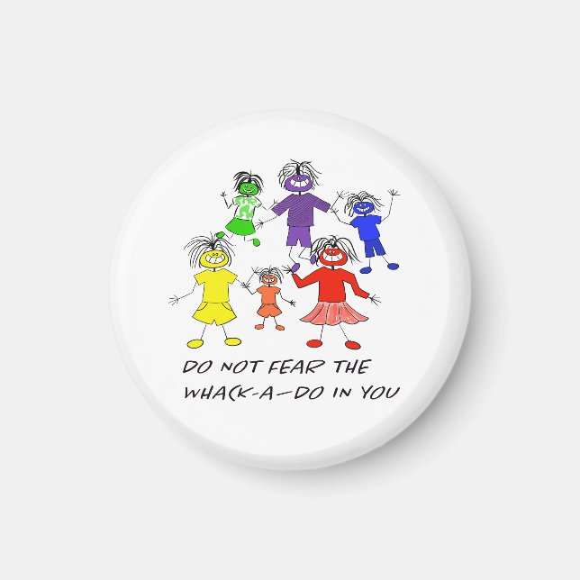 Imán Whack-A-Do (Frente)