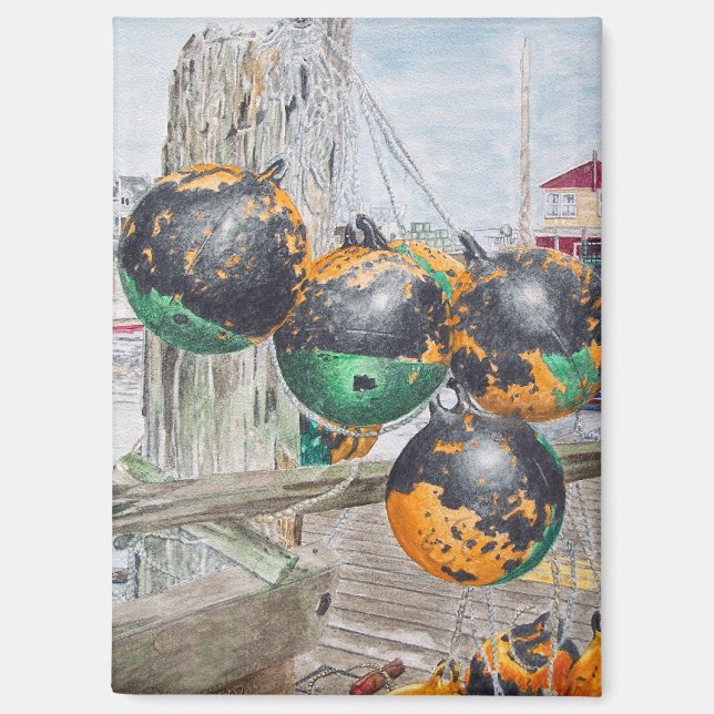 Imán Wharf Bumpers Artwork Magnet (Anverso)