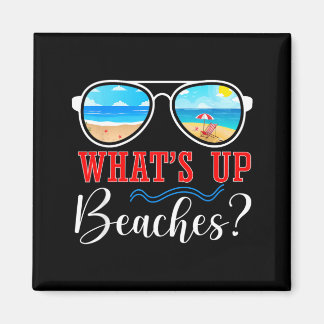 Imán Whats Up Beaches Tropical Sunset Summer Vacation