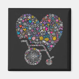 Imán Wheel of Many Lives