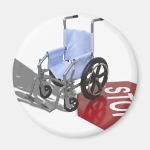 Imán WheelchairStopSign103110