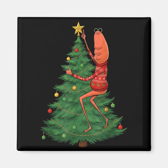 Imán Where Is Jimbo James Marcus The Worm Christmas  (Frente)