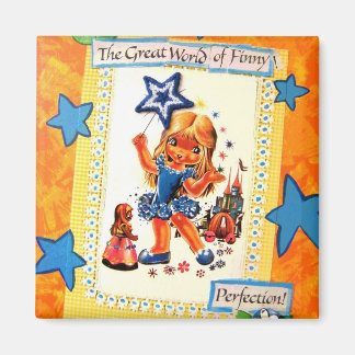 Imán Whimsical Finny - Vintage