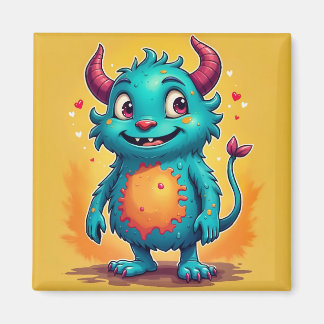 Imán Whimsical Monster
