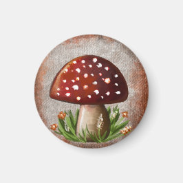 Imán Whimsical Mushroom & Fungi Motif – Nature-Inspired