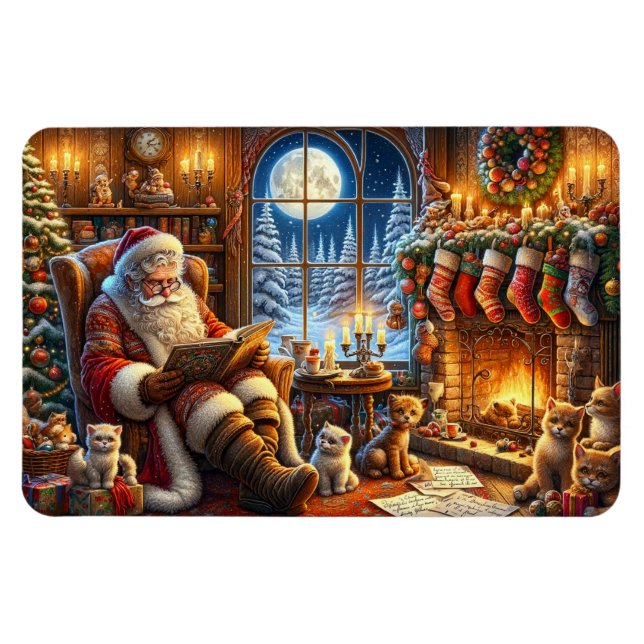 Imán Whimsical Santa Magnet (Horizontal)