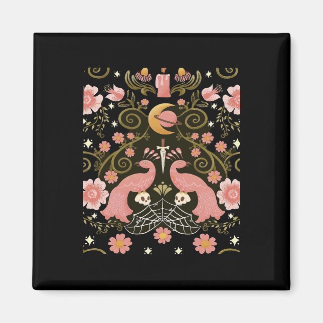 Imán Whimsigoth Midnight Garden Graphic (Frente)