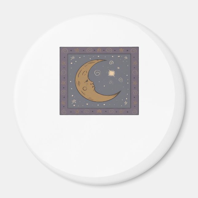 Imán Whimsigoth Moon Classic (Frente)