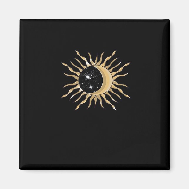 Imán Whimsigoth Sun Moon Space Classic (Frente)