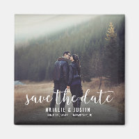 Whimsy Photo Save the Date Square Invitación