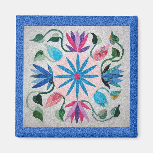 Imán Whimsy Quilt (Frente)