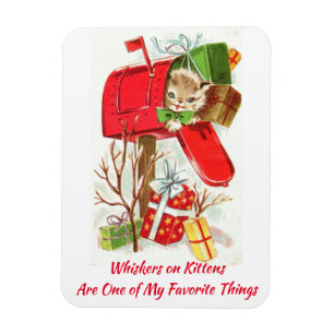 Imán Whiskers on Kittens