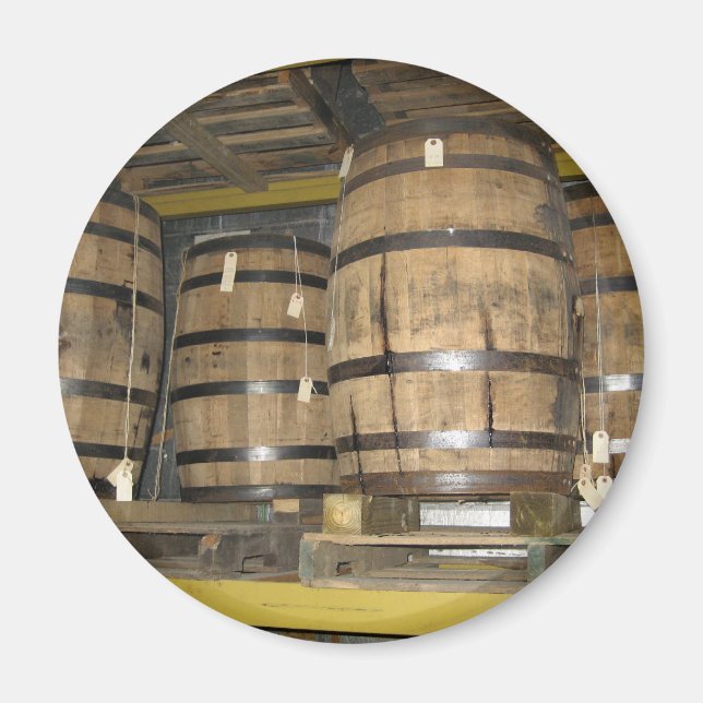 Imán Whiskey Barrels (Frente)