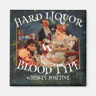 Imán Whiskey de sangre tipo HG W positivo