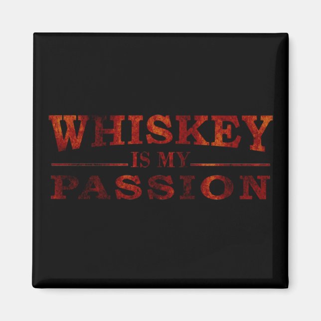 Imán Whiskey es mi apasionante y divertida declaración  (Frente)