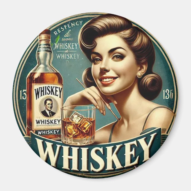 Imán Whisky (Frente)