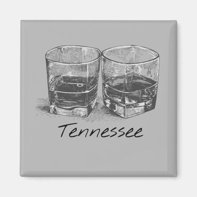 Imán Whisky de Tennessee (Frente)
