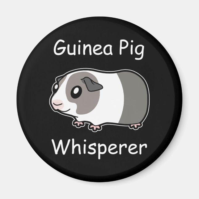 Imán Whisperer de cerdo de Guinea (Frente)