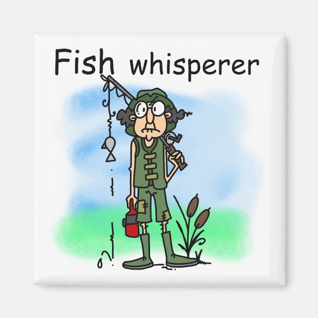 Imán Whisperer de los pescados (Frente)