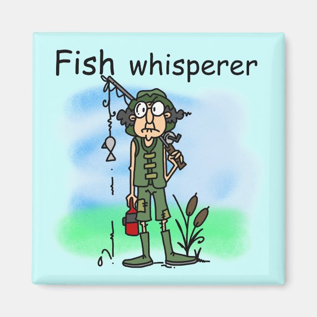 Imán Whisperer de los pescados (Frente)