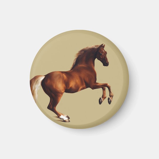 Imán Whistlejacket horse by George Stubbs (Frente)