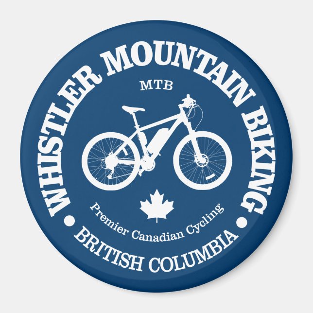 Imán Whistler BC (MTB) (Frente)