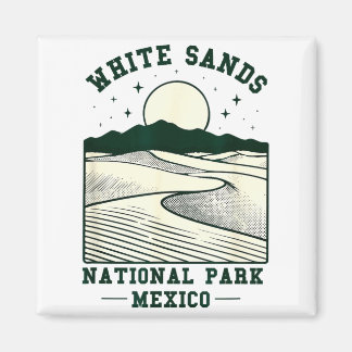 Imán White Sands National Park Souvenir New Mexico Men