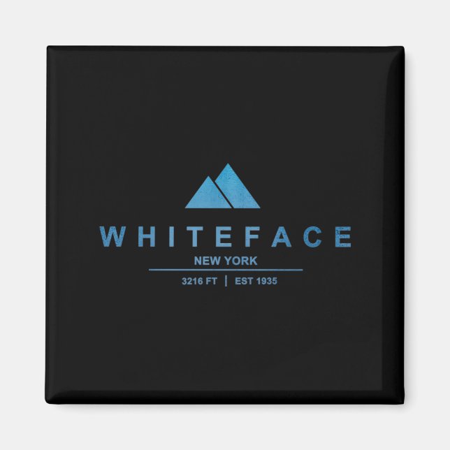 Imán Whiteface Ski Resort New York  (Frente)