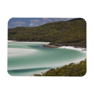 Imán Whitehaven Beach, Hill Inlet, Tounge Point,