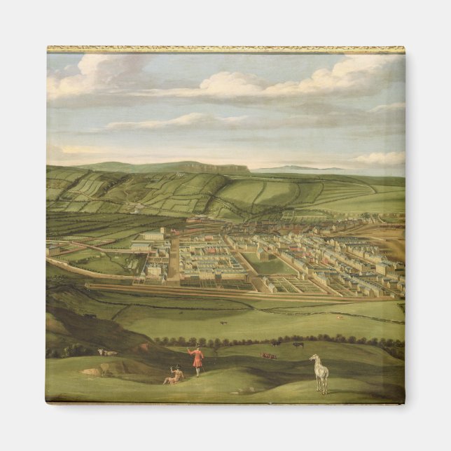 Imán Whitehaven, Cumbria, Show Flatt Hall, c.1730-35 (Frente)