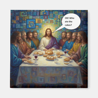 Imán Who ate the cakes