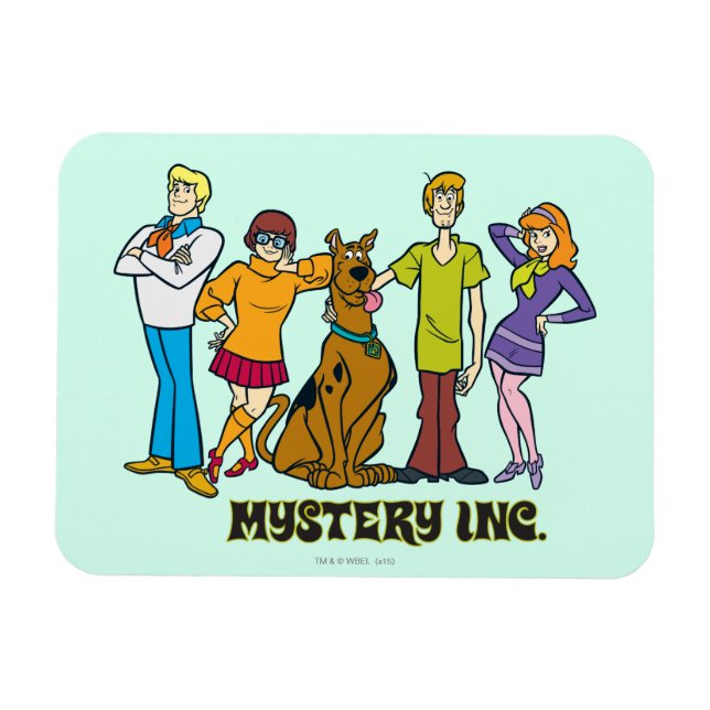 Imán Whole Gang 12 Mystery Inc (Horizontal)