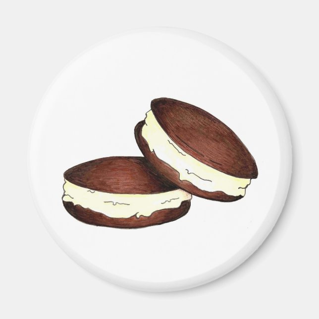 Imán Whoopie Pies Chocolate Vanilla PA Alimentos holand (Frente)