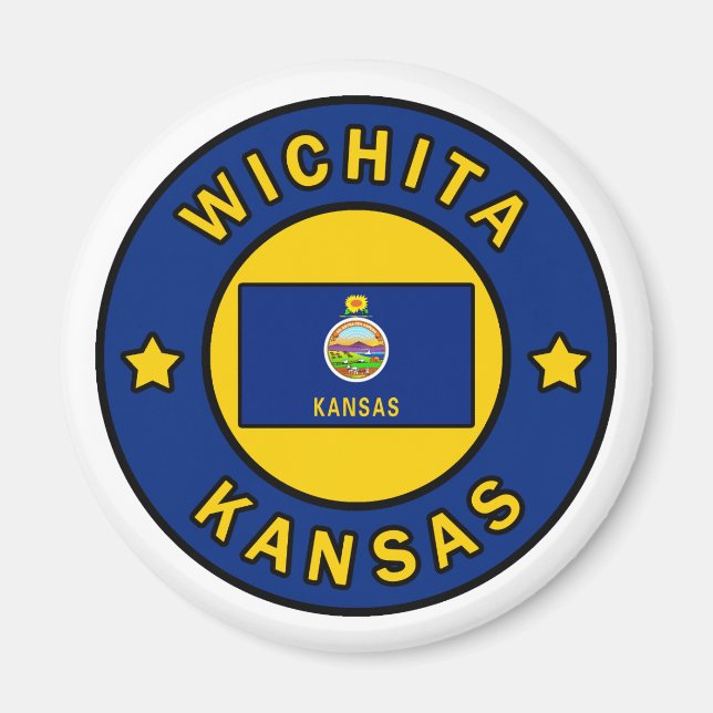 Imán Wichita Kansas (Frente)