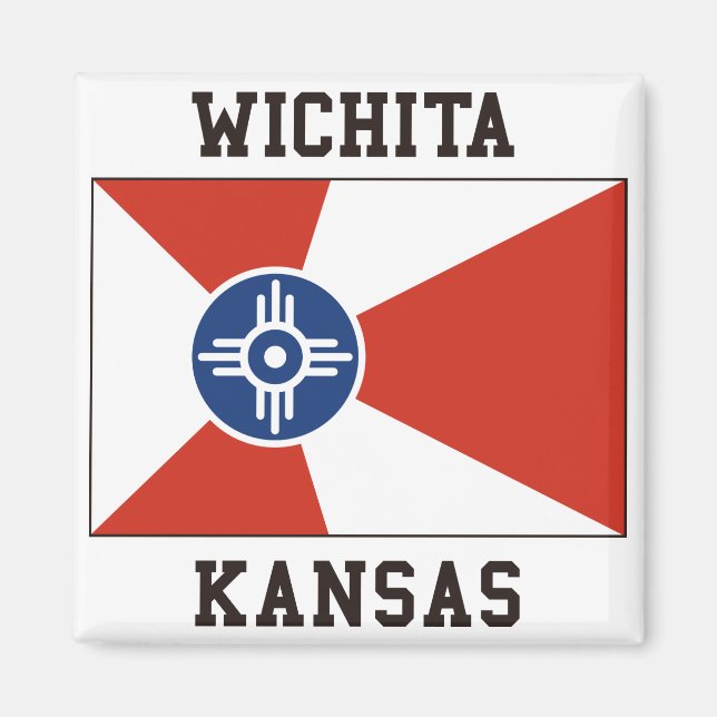 Imán Wichita Kansas (Frente)