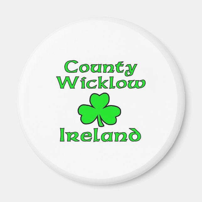 Imán Wicklow, Irlanda (Frente)