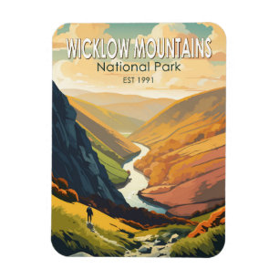 Imán Wicklow Mountains Parque nacional Irlanda Arte de 
