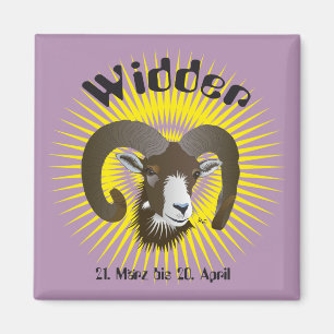 Imán Widder Sternzeichen Magnet