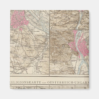 Imán Wien, Prag, Mapa de BudaPest